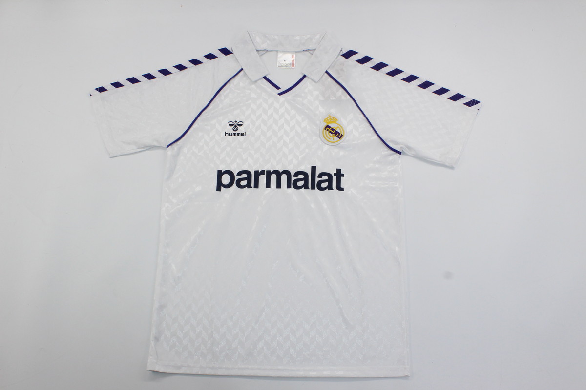 AAA Quality Real Madrid 86/88 Home Soccer Jersey